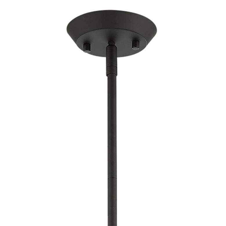 Image 3 Prato 11 inch Wide Black Mini Pendant Light more views