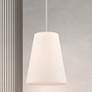 1_Prato 11" Wide Brushed Nickel Mini Pendant