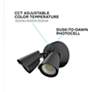 3_Pratt 5" High Powder-Coated Black LED Outdoor Wall Light more views