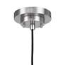 6_Pratt 9" Wide Brushed Nickel Metal Mini Pendant Light more views