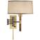 Pratt Plug-In Style Swing Arm Wall Lamp