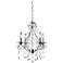 Prelude 17" Wide Chrome and Crystal Chandelier