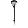 6_Premier 23 1/2" High Black Dusk to Dawn Solar Garden Lights Set of 2 more views