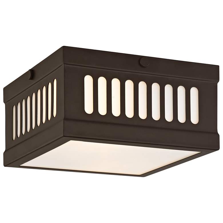 Image 1 Prentice 2 Light Bronze Ceiling Mount