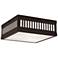 Prentice 3 Light Bronze Ceiling Mount