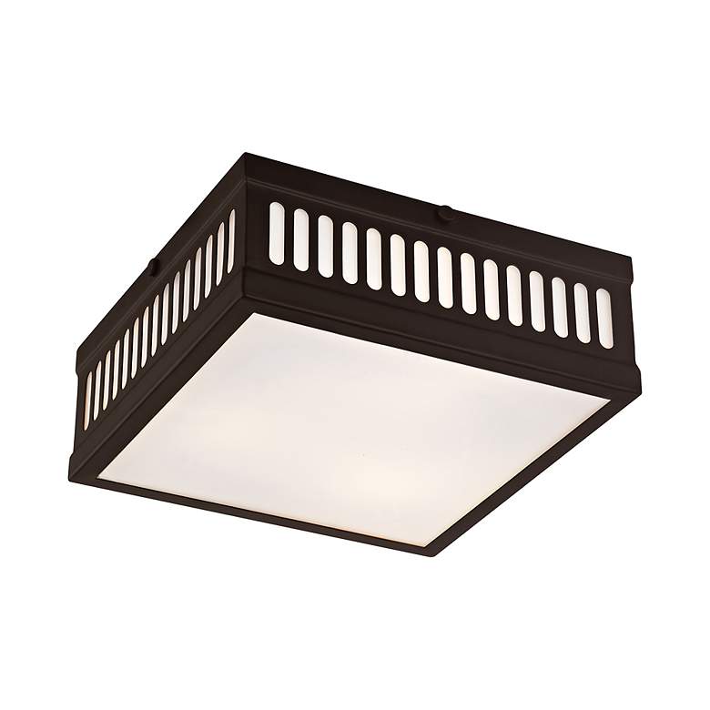 Image 2 Prentice 3 Light Bronze Ceiling Mount more views