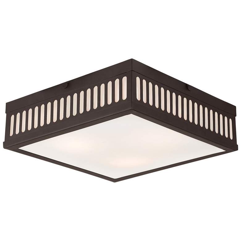 Image 1 Prentice 3 Light Bronze Ceiling Mount