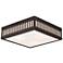 Prentice 3 Light Bronze Ceiling Mount