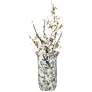 6_Prentiss 14" High Black and White Ceramic Ginger Jar Decorative Vase more views