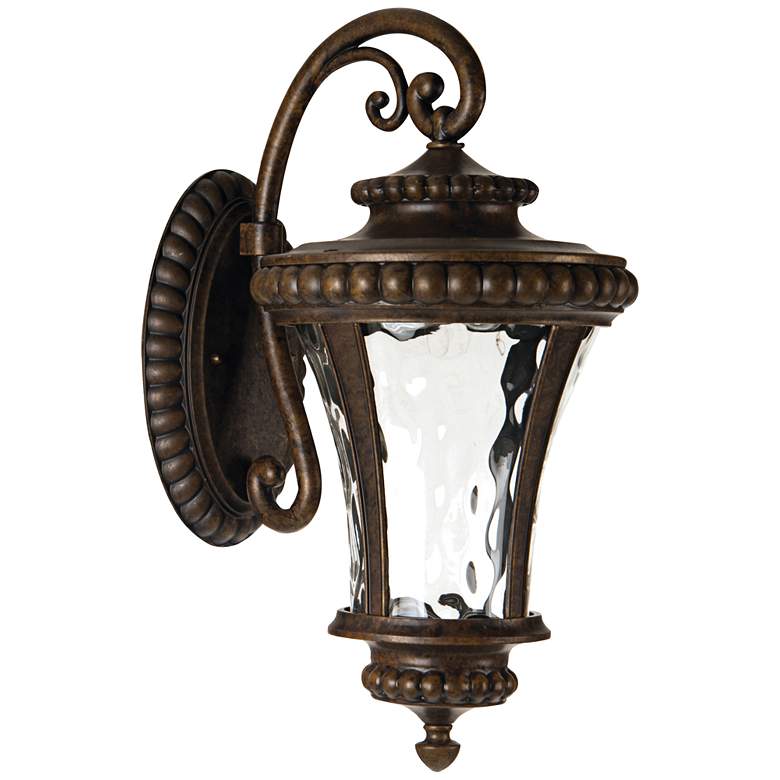 Image 1 Prescott 19 3/4"H LED Bronze Outdoor Wall Light