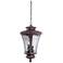 Prescott 21 3/4"H Bronze Outdoor Hanging Light