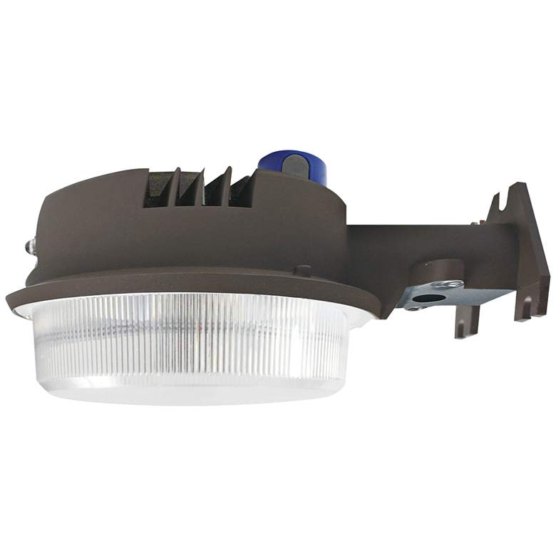 Image 1 Prescott Bronze LED Security Area Light with Photocell