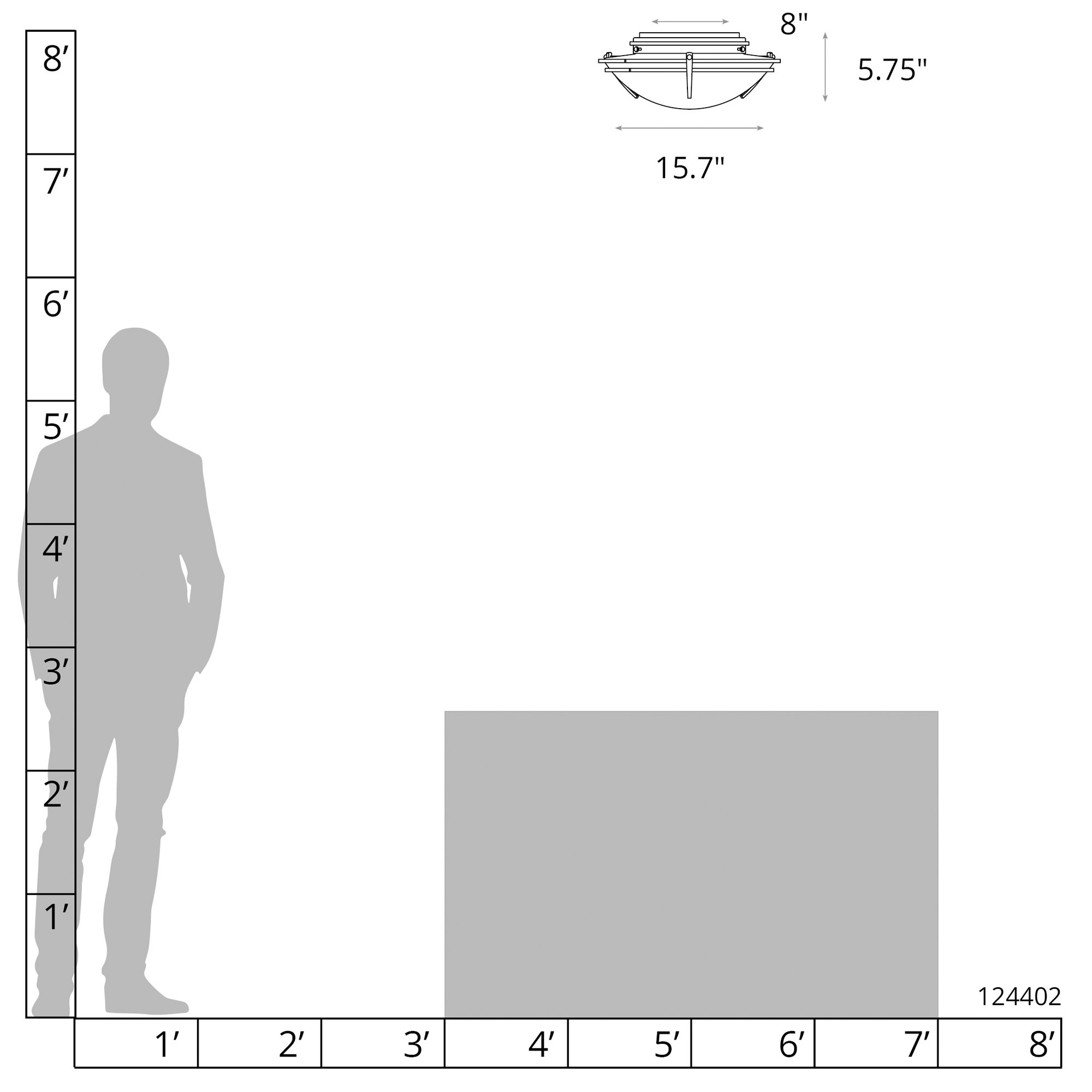 Image 3 Presidio Tryne 16 1/2" Wide Oil-Rubbed Bronze Ceiling Light more views
