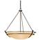 Presidio Tryne 35.1" Wide Large Scale Bronze Pendant With Sand Glass S