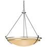 Presidio Tryne 35.1"W Large Scale  Pendant w/ Sand Glass Shade