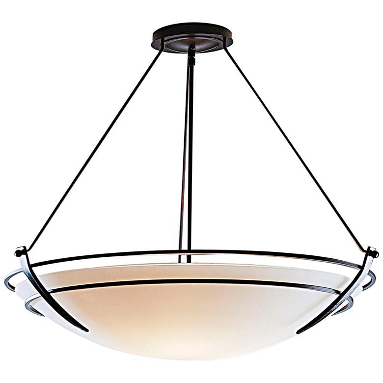 Image 2 Presidio Tryne Dark Smoke 26 1/2 inch Wide Ceiling Light Fixture