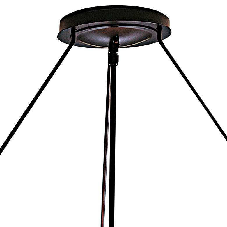 Image 4 Presidio Tryne Dark Smoke 26 1/2" Wide Ceiling Light Fixture more views