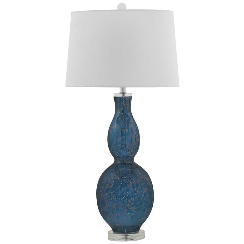 Image 1 Presley 35" High Blue Table Lamp