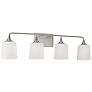 2_Presley 36 3/4"W Brushed Nickel 4-Light Vanity Bath Light