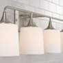 4_Presley 36 3/4"W Brushed Nickel 4-Light Vanity Bath Light more views