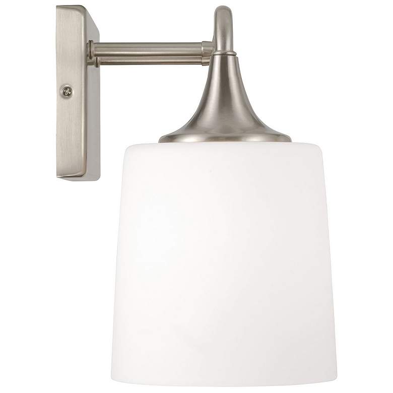 Image 5 Presley 36 3/4"W Brushed Nickel 4-Light Vanity Bath Light more views