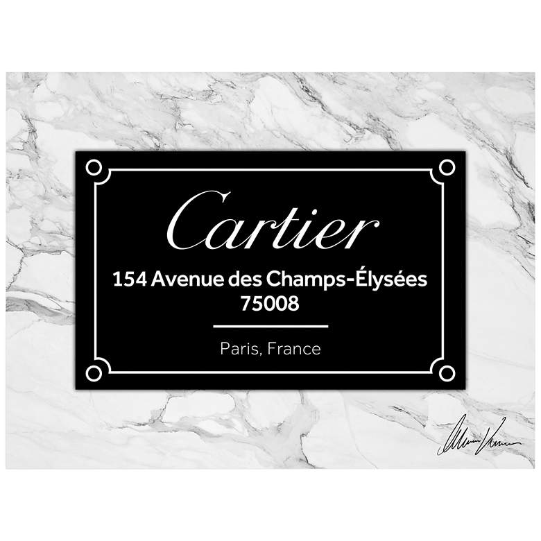 Image 2 Prestige C 24" Wide Printed Tempered Glass Wall Art