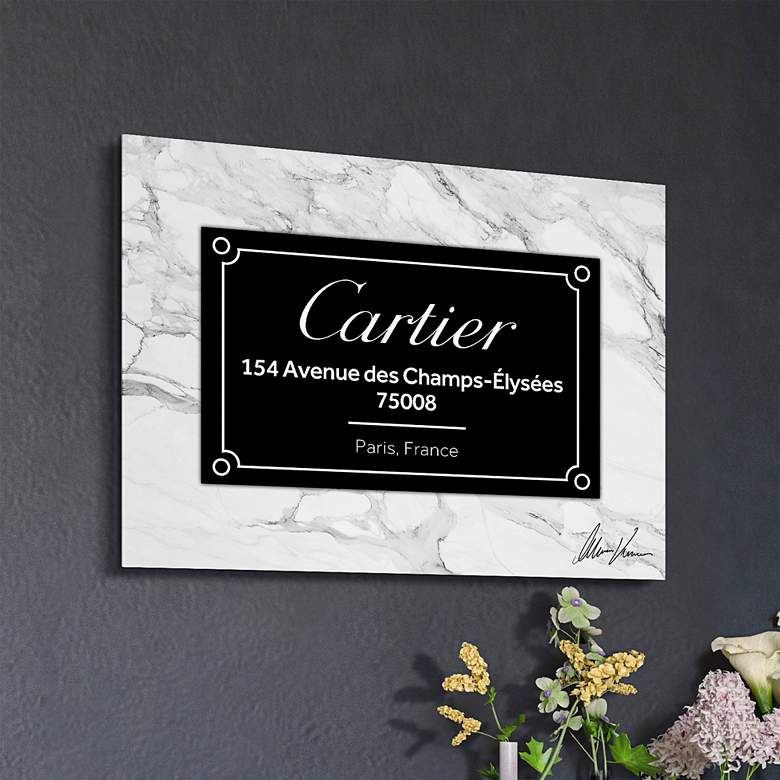 Image 1 Prestige C 24" Wide Printed Tempered Glass Wall Art
