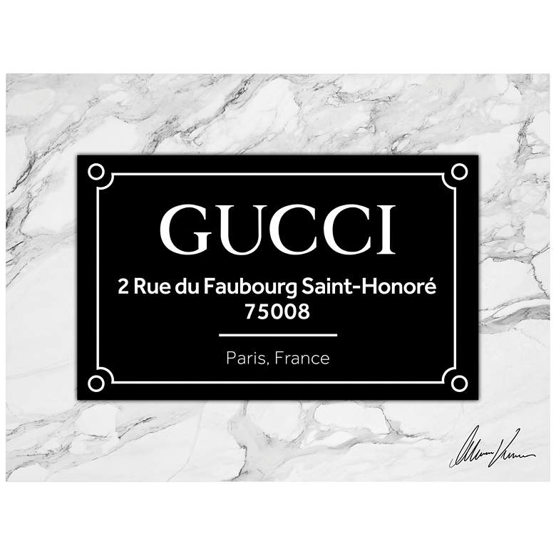 Image 2 Prestige G 24" Wide Printed Tempered Glass Wall Art