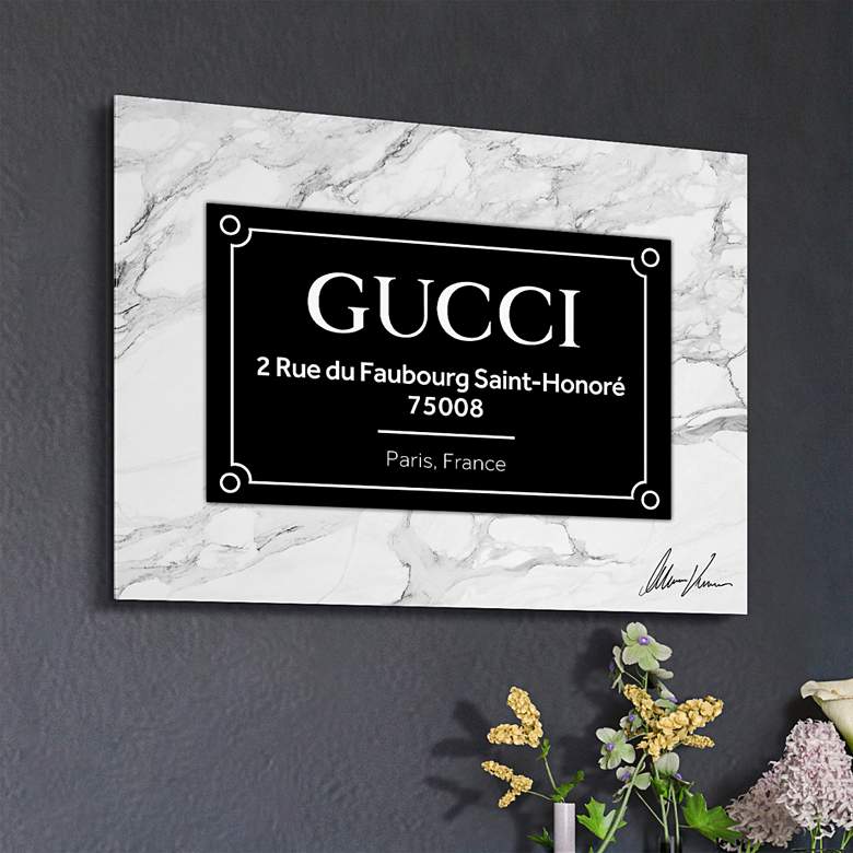 Image 1 Prestige G 24" Wide Printed Tempered Glass Wall Art