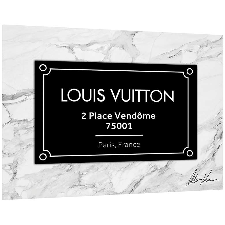 Image 3 Prestige L&V 24" Wide Printed Tempered Glass Wall Art more views