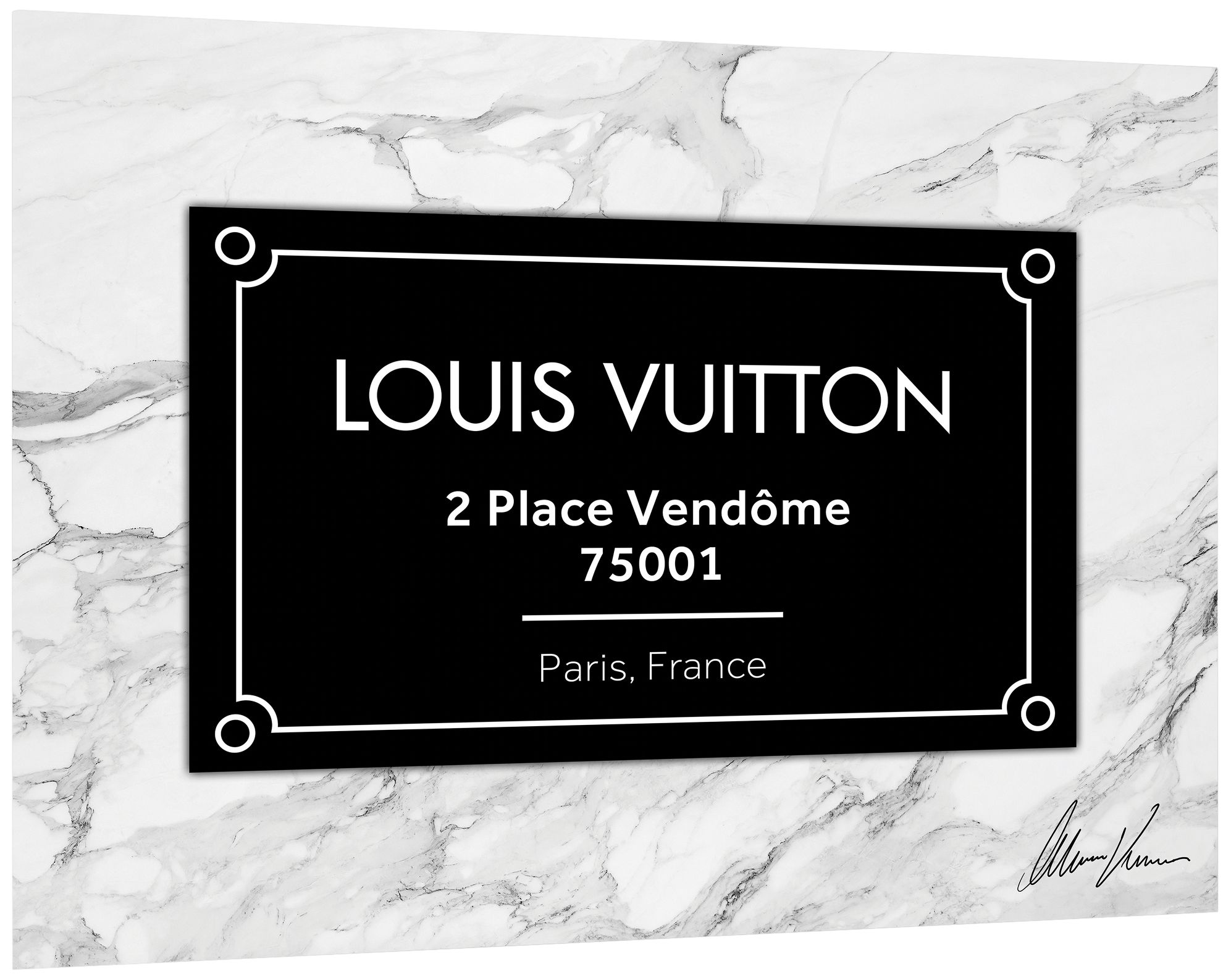 Image 3 Prestige L&V 24" Wide Printed Tempered Glass Wall Art more views