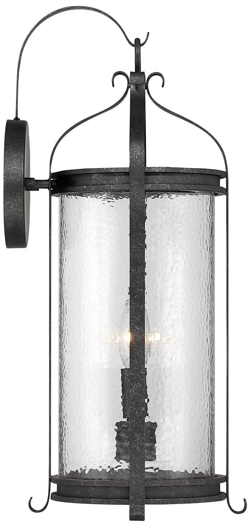 Image 5 Preston 2-Light Outdoor Wall Lantern in Iron Oxide more views