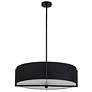 2_Preston 26" Wide Black Drum Pendant Light