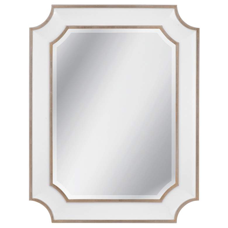 Image 1 Preston 36" x 46" Antique Silver Wall Mirror