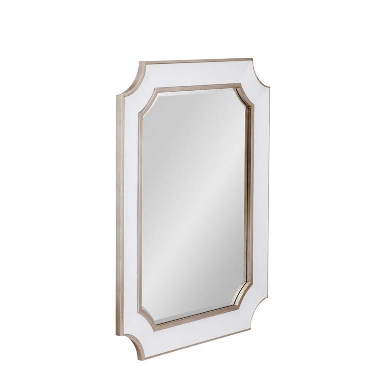 Image 2 Preston 36" x 46" Antique Silver Wall Mirror more views