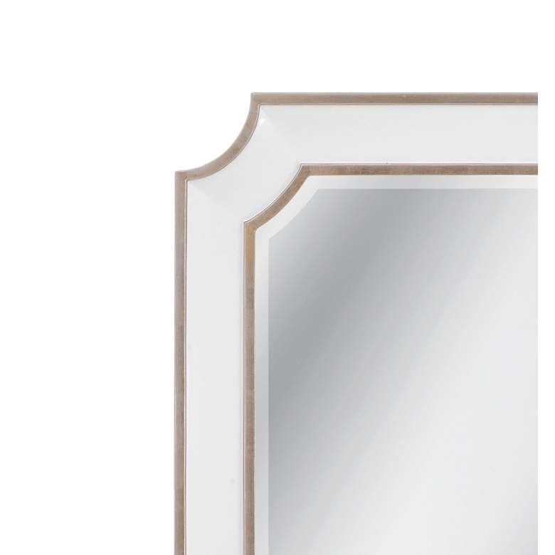 Image 3 Preston 36" x 46" Antique Silver Wall Mirror more views