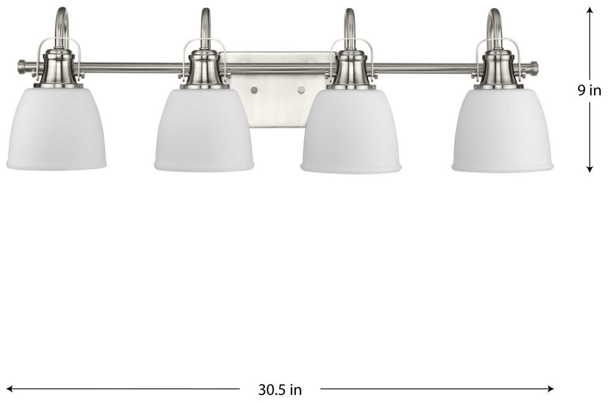 Image 4 Preston Collection Four-Light Coastal Bath and Vanity Light more views