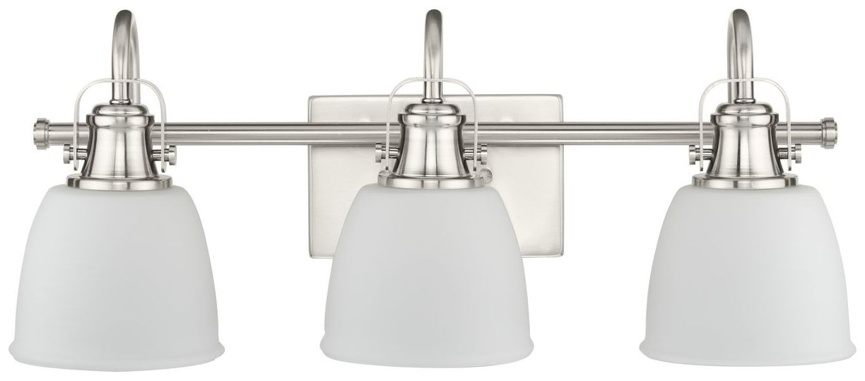 Image 5 Preston Collection Three-Light Coastal Bath and Vanity Light more views