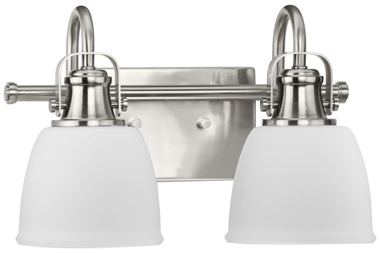 Preston Collection Two-Light Coastal Bath and Vanity Light