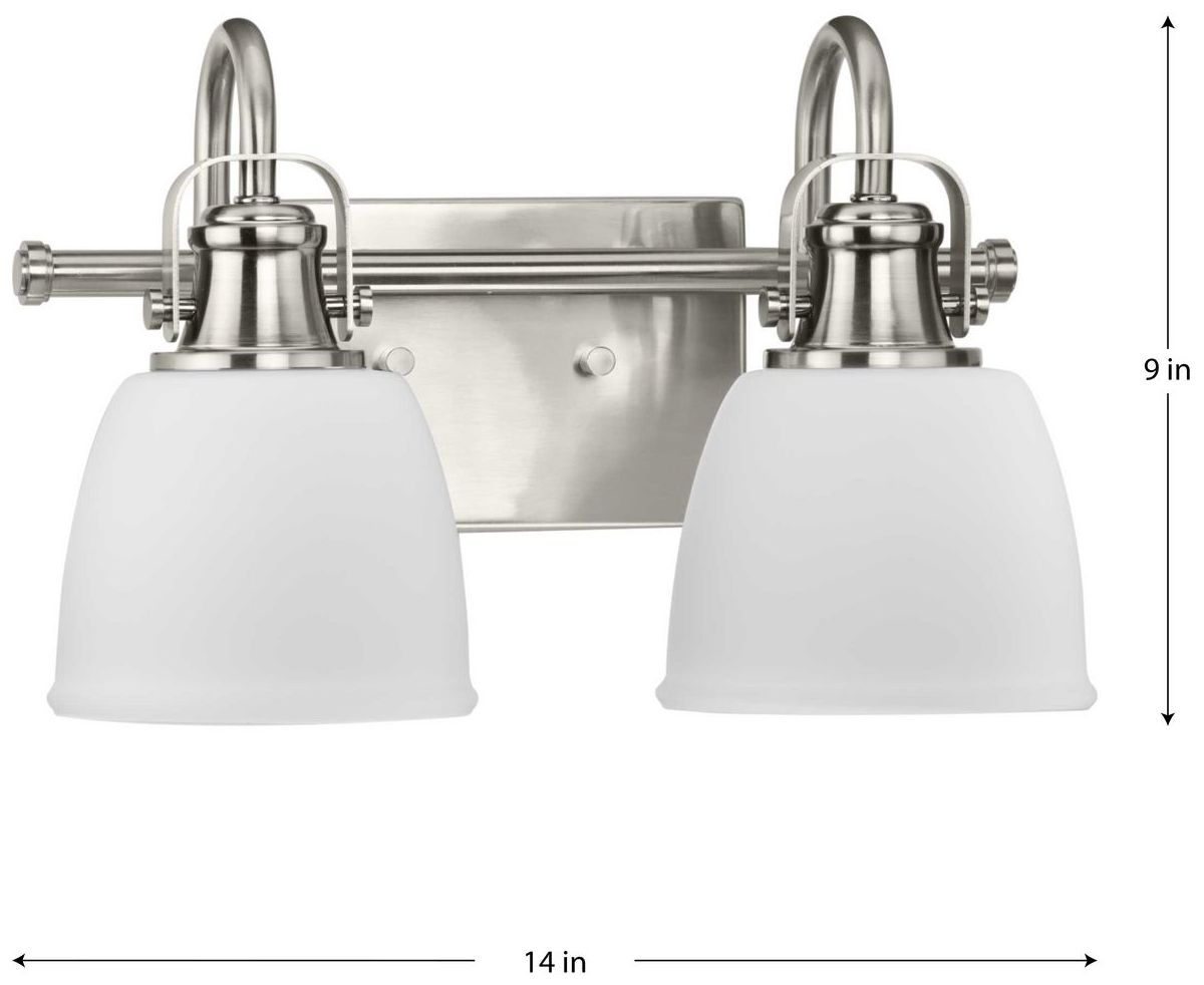Image 4 Preston Collection Two-Light Coastal Bath and Vanity Light more views