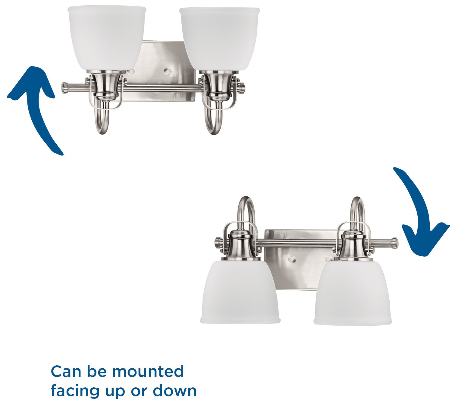Preston Collection Two-Light Coastal Bath and Vanity Light