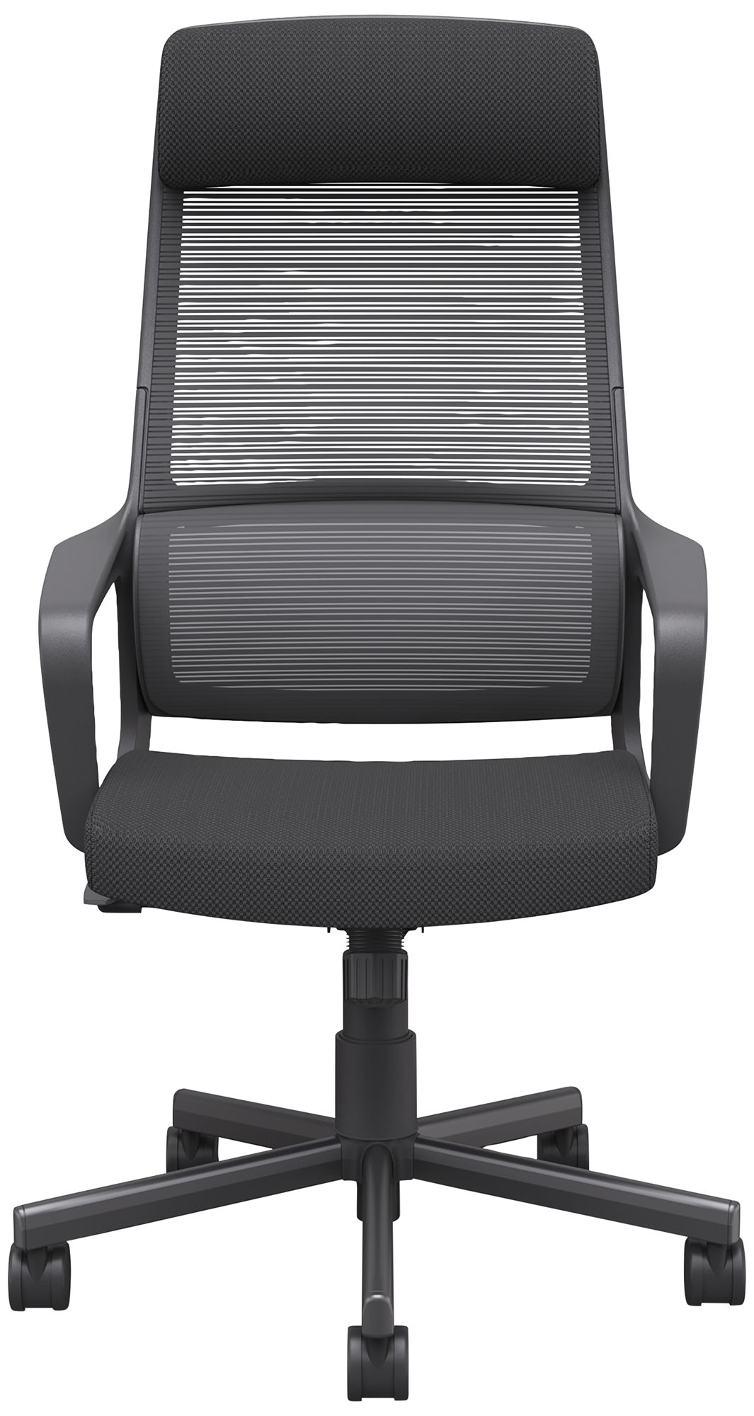 Image 2 Prestor Black Fabric Adjustable Swivel Office Chair more views