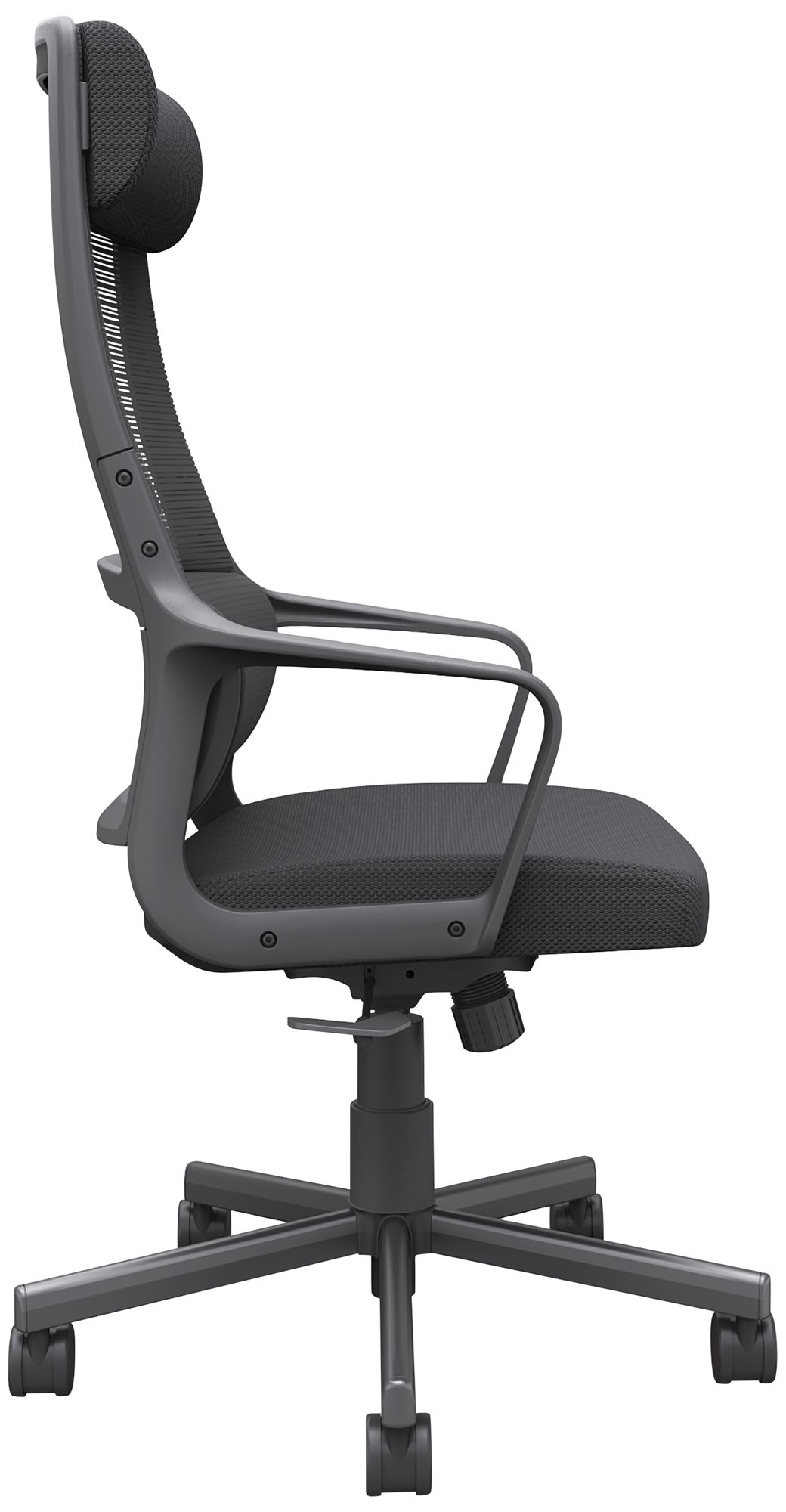 Image 4 Prestor Black Fabric Adjustable Swivel Office Chair more views
