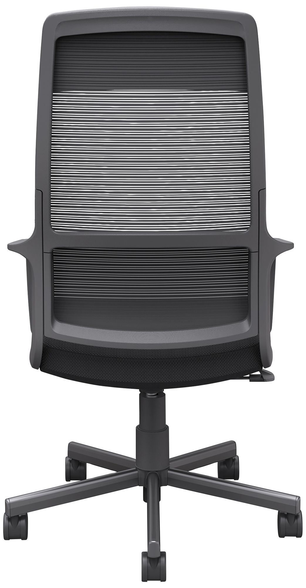 Image 5 Prestor Black Fabric Adjustable Swivel Office Chair more views