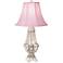 Pretty in Pink Beaded Body Table Lamp