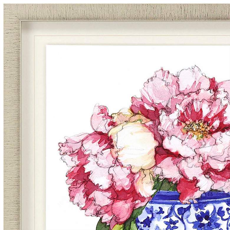 Image 3 Pretty Petals I 32" Square Framed Wall Art more views