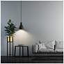 5_Priddy 2 - 1-Light Mini Pendant - Black Exterior and Gold Interior Shade more views
