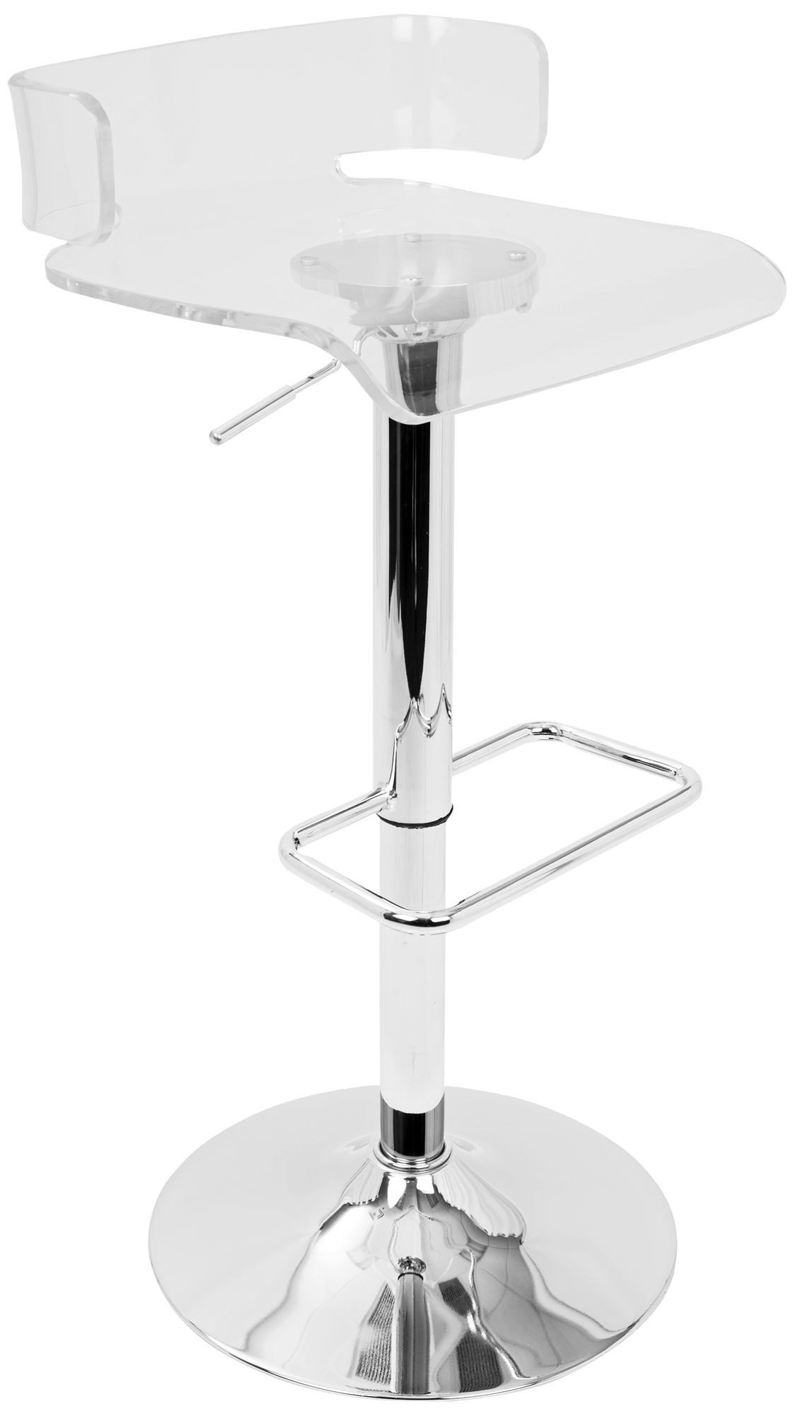 swivel acrylic bar stools