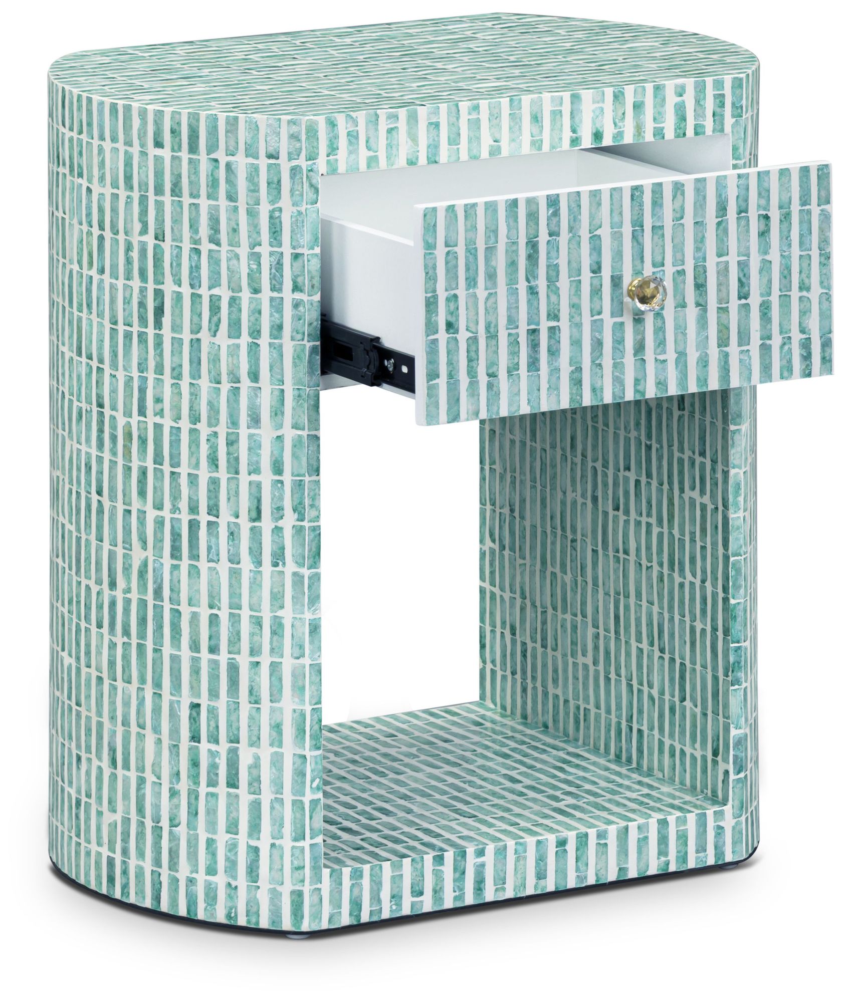 Image 2 Prim Capiz Shell Nightstand more views