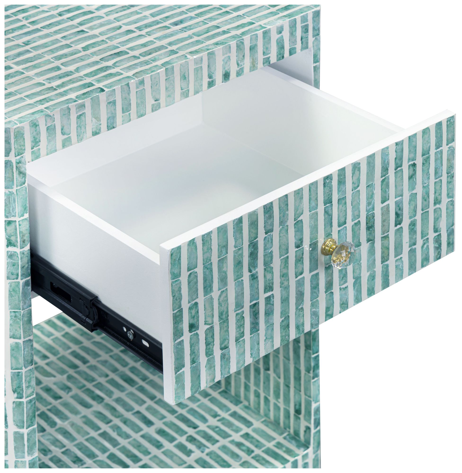 Image 5 Prim Capiz Shell Nightstand more views